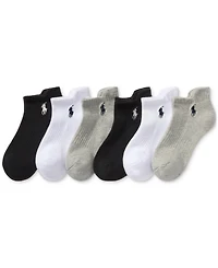 Polo Ralph Lauren Women's 6-Pk. Low-Cut Half-Cushion Tab Socks 727998PK2Z