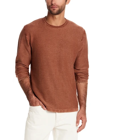 Weatherproof Vintage Men's Crewneck Stonewash Sweater