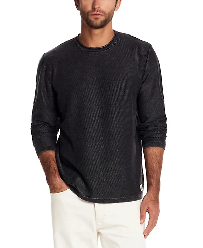 Weatherproof Vintage Men's Crewneck Stonewash Sweater