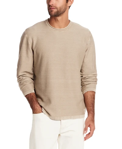 Weatherproof Vintage Men's Crewneck Stonewash Sweater