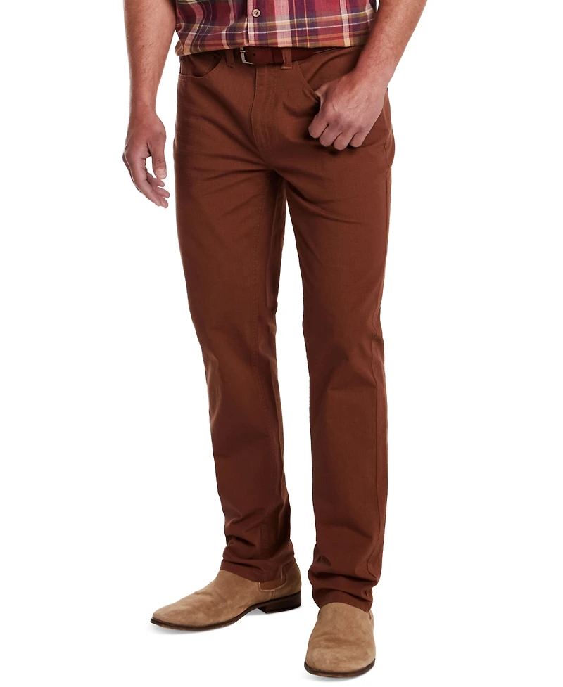 Weatherproof Vintage Men's Straight-Fit Stretch Ripstop Pants