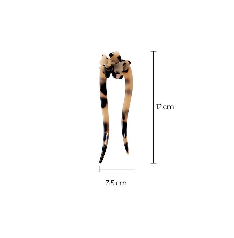 Flower Hair Stick Pin By Adina Eden