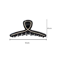 By Adina Eden Rhinestone Loop Large Claw Clip