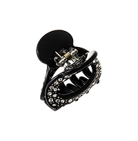 Rhinestone Cutout Small Hair Claw Clip By Adina Eden