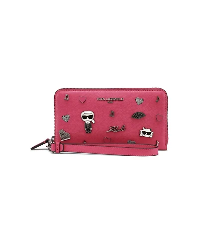 Karl Lagerfeld Paris Maybelle Continental Zip Wallet