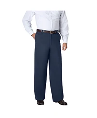 KingSize Men's Big & Tall Wide Leg Wrinkle Free Expandable Waist Pant