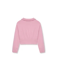 H by Habitual Big Girls Half Zip French Terry Sweatshirt