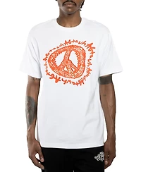 All Good Things Are Welcome Here Men's Peaceadelic Graphic T-Shirt