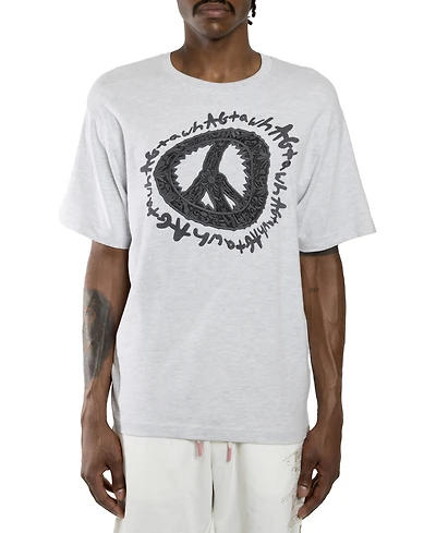 All Good Things Are Welcome Here Men's Peaceadelic Graphic T-Shirt