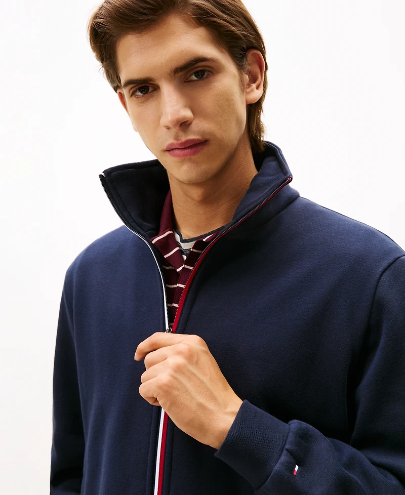 Tommy Hilfiger Men's Global Stripe Zip-Through Jacket