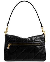 Coach Chain Tabby Small Quilted Leather Shoulder Bag