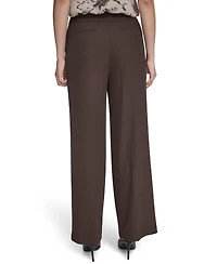 Calvin Klein Women's High-Rise Wide-Leg Pants