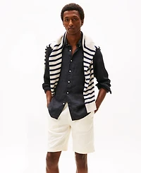 Tommy Hilfiger Men's Pigment-Dyed Linen Shirt
