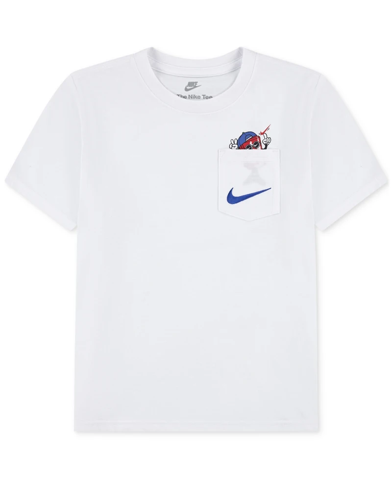 Nike Club Little Boys Peace-Graphic Relaxed T-Shirt