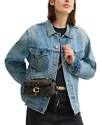 Coach Tabby Quilted Leather Mini Shoulder Bag 20