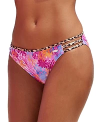 Lascana Women's Leopard Cheetah Floral Classic Bikini Swimsuit Bottom