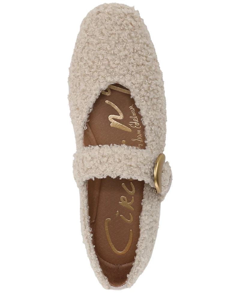 Circus Ny by Sam Edelman Women's Bella Plush Mary-Jane Flats