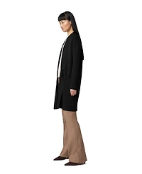 Soia & Kyo Women's Benela Mid-Thigh-length Coatigan With Lapels