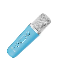 Contixo Mini Karaoke Machine with 2 Wireless Mics, Led Lights, Bluetooth Speaker