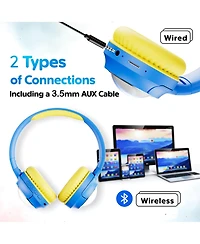 Contixo KB6 Kids Bluetooth Headphones, Safe Sound for Little Ears