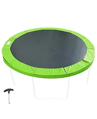 Yescom Trampoline Mat & Pad Replacement Kit with V-Hooks Fits ft Trampoline Frame