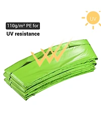 Yescom Trampoline Mat & Pad Replacement Kit with 72V-Ring Fits 12 ft Trampoline Frame