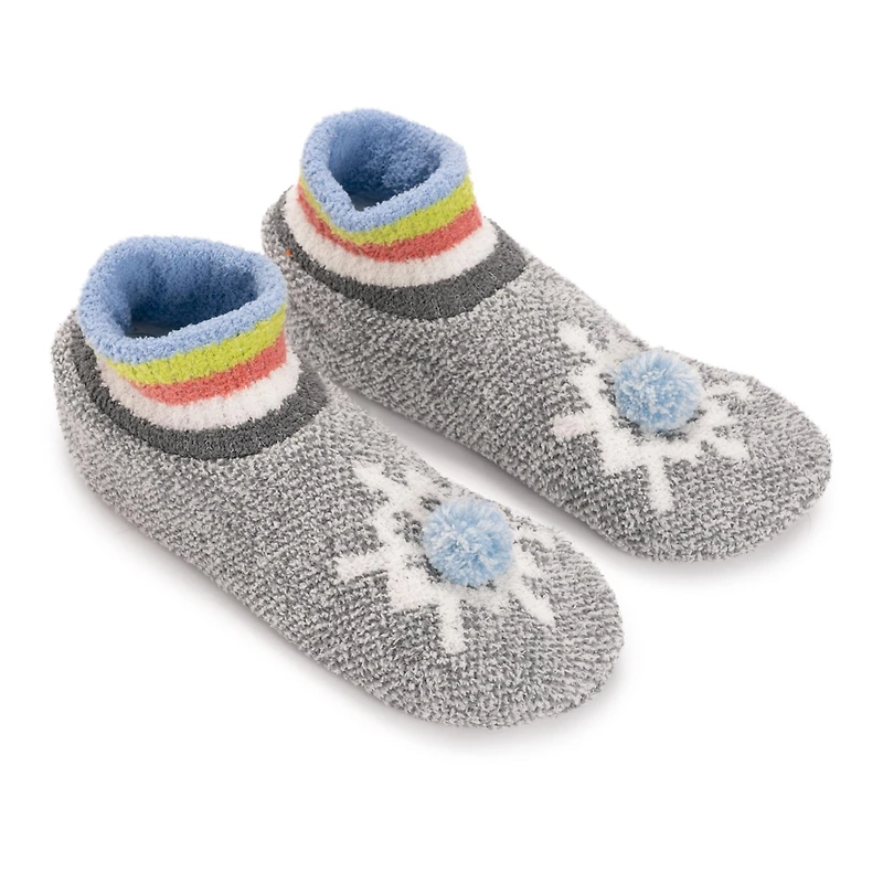 Muk Luks Women's Cozy Ribbed Cuff Booties