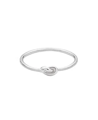 Adornia Fine .925 Sterling Silver Dainty Knot Ring