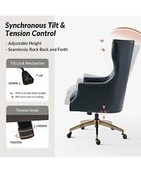 Ivo Office Chair with Wingback