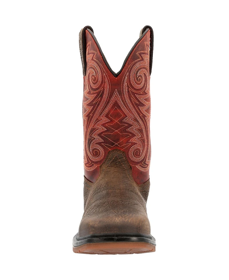 Rocky Men's Worksmart 11 Composite Toe Waterproof Western Boot