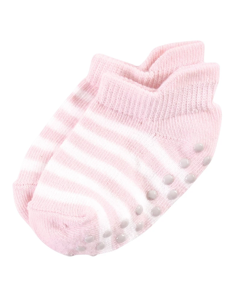 Touched by Nature Toddler Girls 12Pk Natural Non Skid Socks