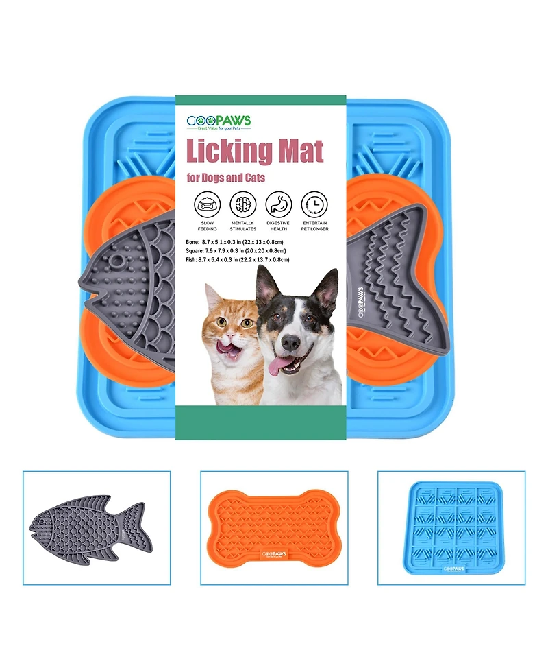 Licking Mat: 3pk