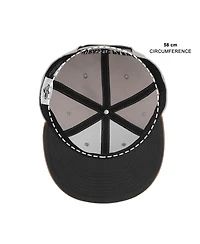 Jurassic Park Men's Logo Woven Patch White Snapback Hat
