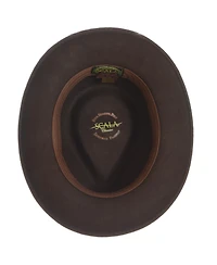 Scala Men's Felt Fedora Hat