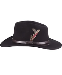 Scala Men's Crushable Felt Outback Hat