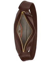 Coach Small Glovetanned Leather Curve Zip Bag