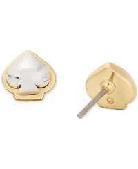 kate Spade new york Two-Tone Sculpted Mini Stud Earrings