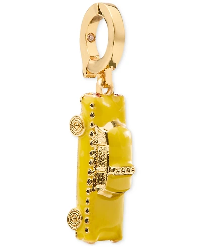 kate spade new york Gold-Tone One In A Million Taxi Charm