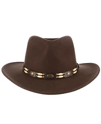 Scala Men's Crush Felt Tracker Hat