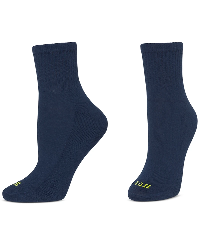 Hue Women's Mini Crew 6 Pack Socks U10227