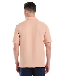 Cubavera Men's Jacquard Button-Down Shirt