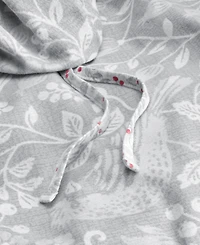 Charter Club Festive Damask Flannel 2-Pc. Duvet Set, Twin, Macy's Exclusive