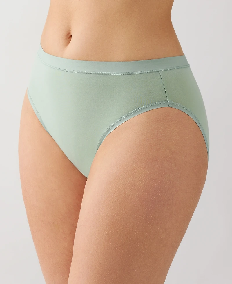Wacoal Women's Understated Cotton Hi-Cut Underwear 879362
