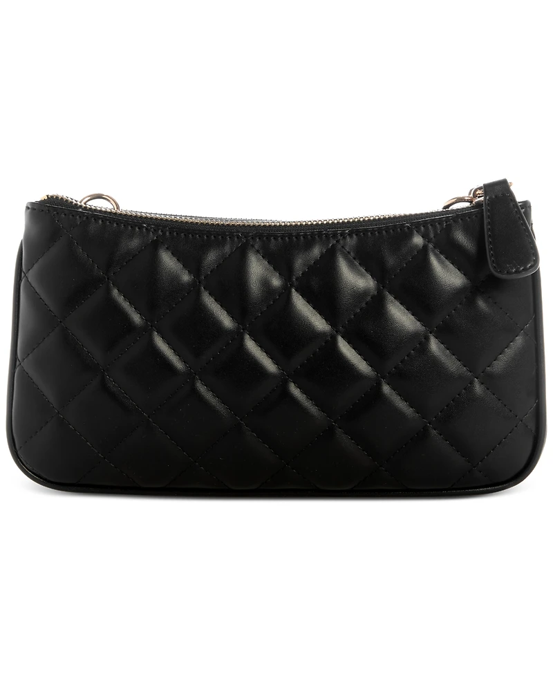 Guess Tinsley Quilted Three Compartment Crossbody