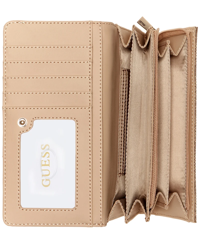 Guess Tinsley Quilted Phone Organizer Wristlet