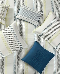 Stratford Park Merida Stripes 7-Pc. Comforter Set