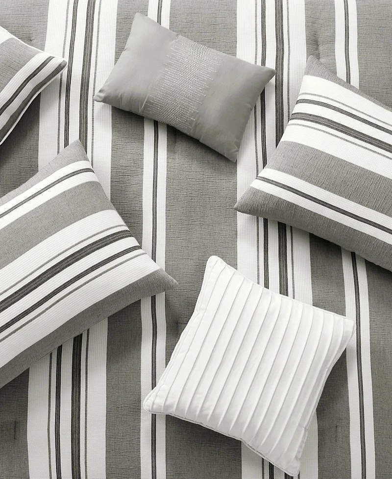 Stratford Park Cornille Stripes 7-Pc. Comforter Set