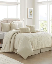 Stratford Park Lexia Leaves 7-Pc. Comforter Set