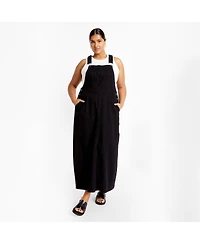 City Chic Women's Pinafore Maxi Dress