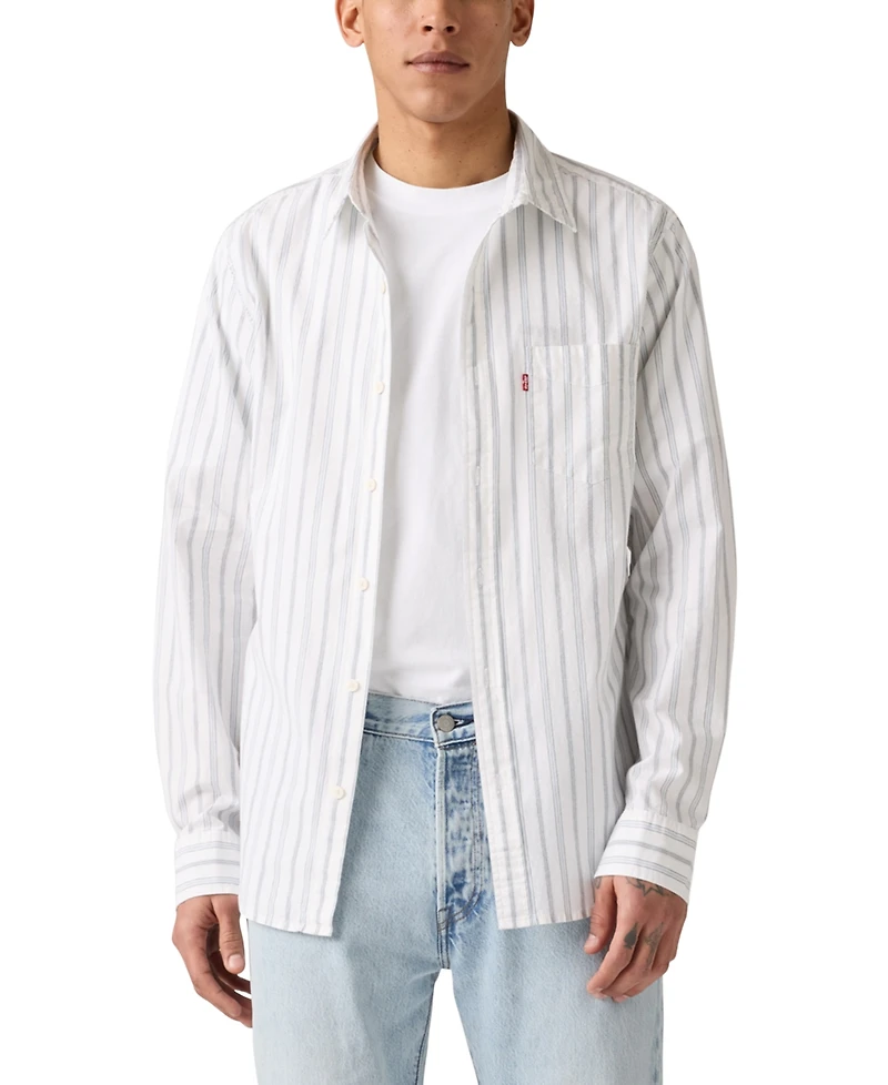 Levi's Men's Classic 1 Pocket Regular-Fit Long Sleeve Shirt